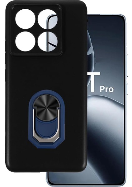 Xiaomi Mi 14T Pro Kılıf Kamera Korumalı Yüzüklü Kickstand Kapak