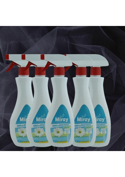 Miray - Kozmetik Kumaş ve Ortam Kokusu 500 ml Green alkolsüz ve Doğal