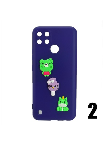 Oppo A15 Uyumlu Maskot Seri Arka Koruma Kılıf