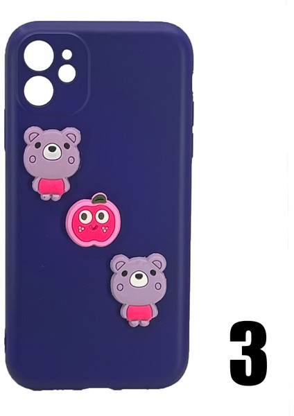 Apple iPhone 11 Uyumlu Maskot Seri Arka Koruma Kılıf modelleri