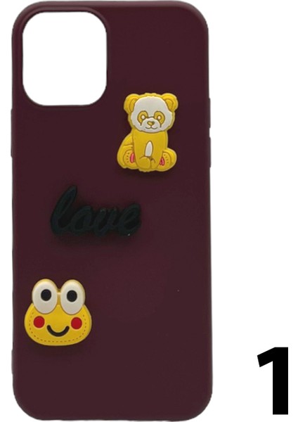 Apple iPhone 12 Pro Uyumlu Maskot Seri Arka Koruma Kılıf