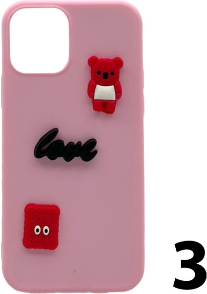 Apple iPhone 12 Pro Uyumlu Maskot Seri Arka Koruma Kılıf