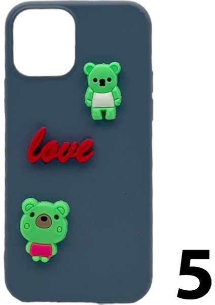 Apple iPhone 12 Pro Uyumlu Maskot Seri Arka Koruma Kılıf