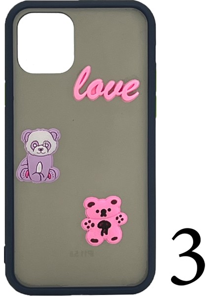 Apple iPhone 11 Pro Uyumlu Maskot Seri Arka Koruma Kılıf modelleri
