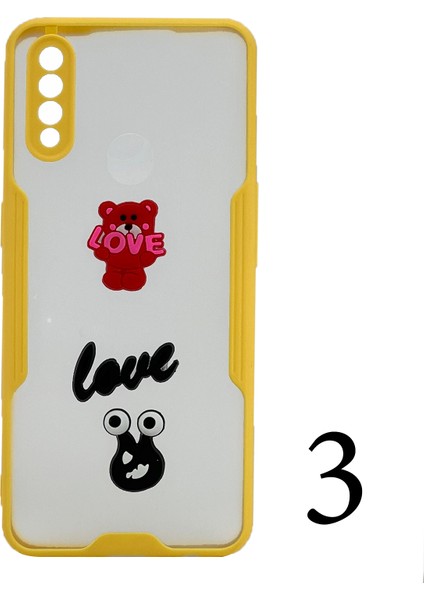 Oppo A31 2020 Uyumlu Maskot Seri Arka Koruma Kılıf modelleri