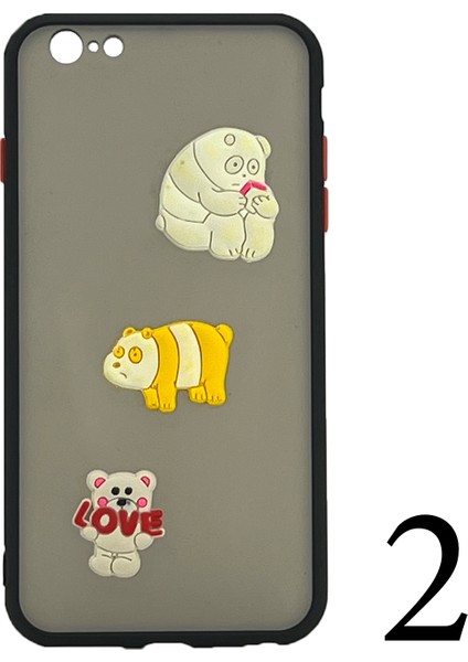 Apple iPhone 6s Plus Uyumlu Maskot Seri Arka Koruma Kılıf