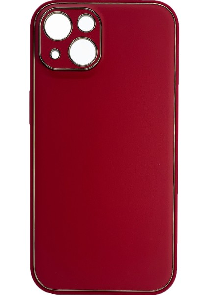 Apple iPhone 14 Uyumlu Coco Leather Seri Arka Koruma Kılıf