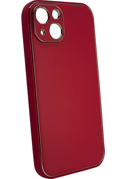Apple iPhone 14 Uyumlu Coco Leather Seri Arka Koruma Kılıf