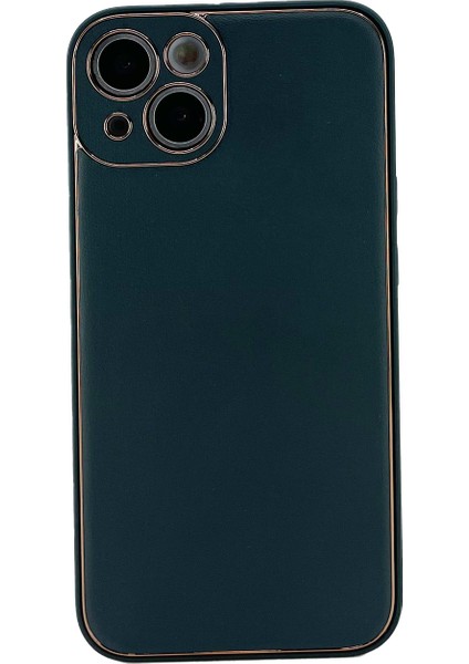Apple iPhone 15 Uyumlu Coco Leather Seri Arka Koruma Kılıf