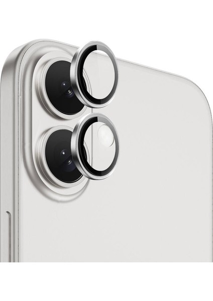Apple iPhone 16 Uyumlu Safir Lens Kamera Cam Koruyucu