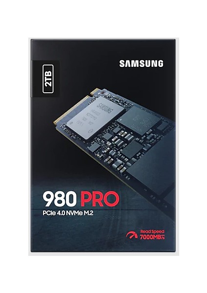 2TB SAMSUNG 980 7000/5000MB/s PRO M.2 NVMe MZ-V8P2T0BW (Resmi Distribütör Garantili)