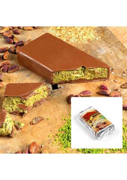 Antep Fıstıklı Kadayıflı Dolgulu Dubai Çikolatası 150 gr
