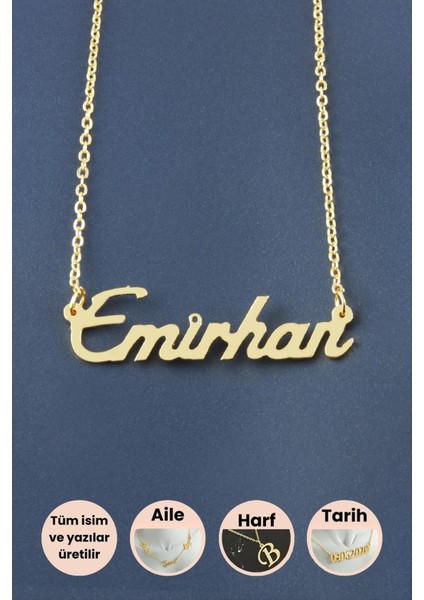 Emirhan Isimli Kolye