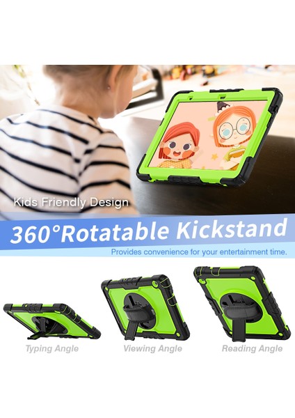 Huawei Mediapad T5 Için Tutuculu Koruyucu Tablet Kılıfı (Yurt Dışından)