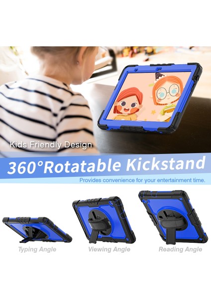 Huawei Mediapad T5 Için Tutuculu Koruyucu Tablet Kılıfı (Yurt Dışından)