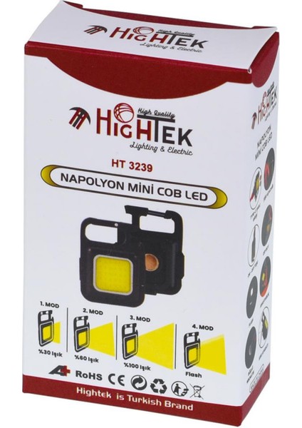 Mini Projektör Madolyon Ht 3239 Cob LED