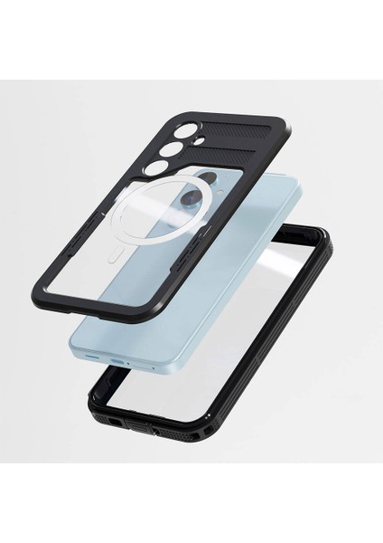 Samsung S24 Uyumlu Su Geçirmez Kılıf Magsafe Waterproof Shockproof Ip 68 Sertifikalı Su Altı Kılıf indirimleri