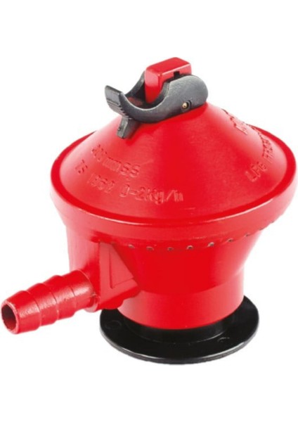 Tüp Dedantörü Metal Turgas Üst Mandallı Kırmızı