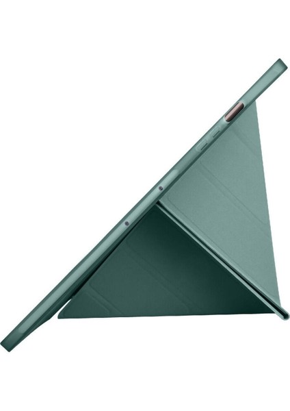 Samsung Galaxy Tab S10 Plus 12,4 Inç Uyumlu Kılıf Üçgen Standlı Kalem Bölmeli Silikon Tablet Kılıfı indirimleri