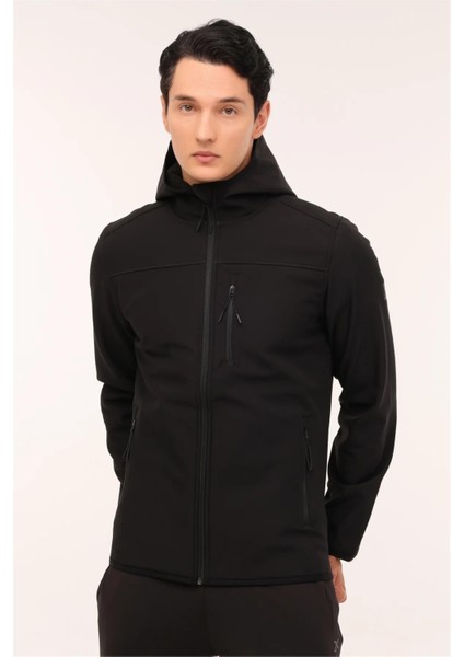 Kınetıx A10178416808010 4W Ml Basıc Softshell 4Pr Sıyah Erkek Softshell Mont