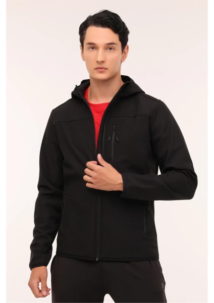 Kınetıx A10178416808010 4W Ml Basıc Softshell 4Pr Sıyah Erkek Softshell Mont