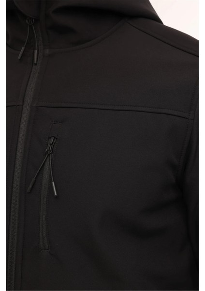 Kınetıx A10178416808010 4W Ml Basıc Softshell 4Pr Sıyah Erkek Softshell Mont