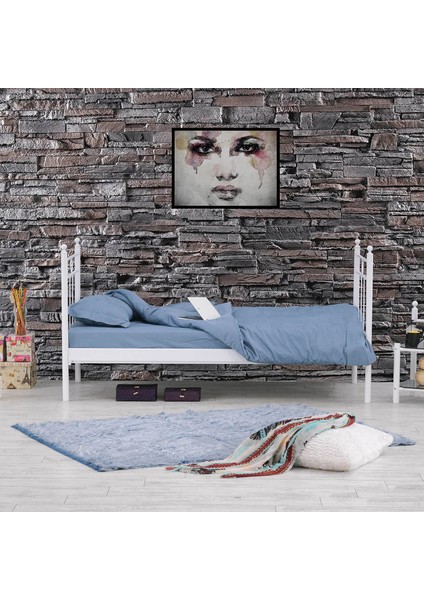 Hypnose Daybed Tek Kişilik Sedir Divan Metal Karyola 90X200