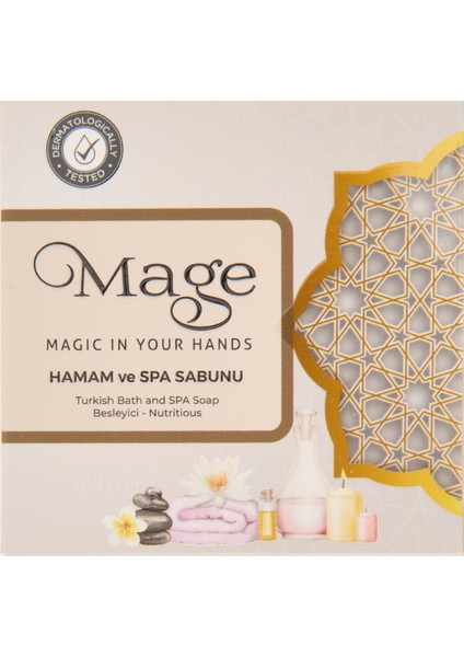 Hamam ve Spa Sabunu - Beyaz - 100 gr