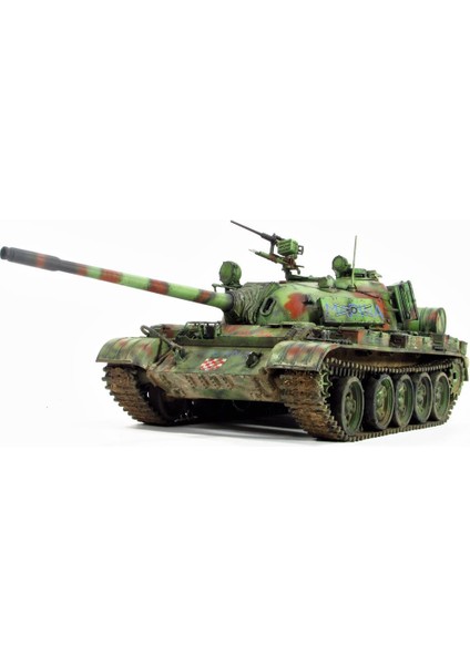 2056 1/35 Ölçek, Rus Orta Sınıf Tankı, T-55 A (3 In 1), Plastik Model Kiti modelleri