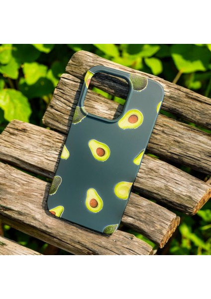 iphone 14PRO Avokado desenli Kılıf