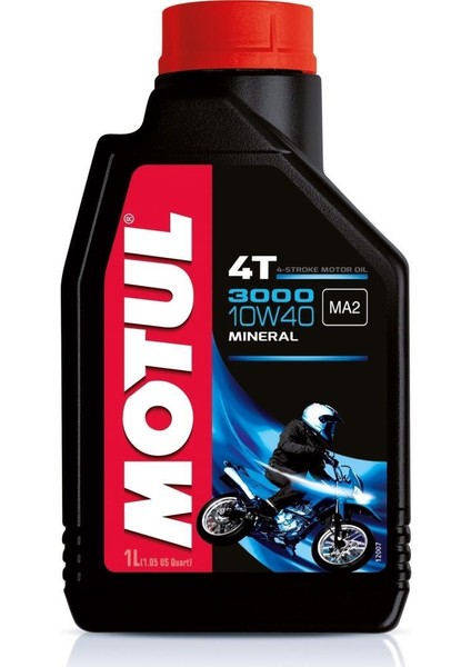 3000 10W40 4t - 1l Motor Yağı - Motul