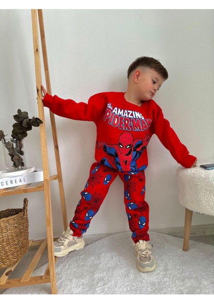 Spıder-Man Erkek Çocuk Eşofman Takımı