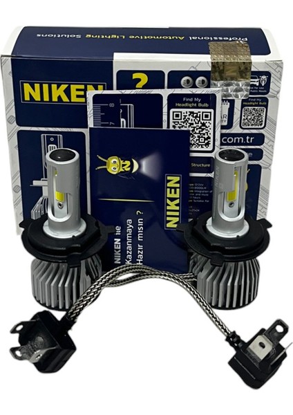 LED Xenon Eco Serisi H4 Ampul 2'li Takım fiyatları