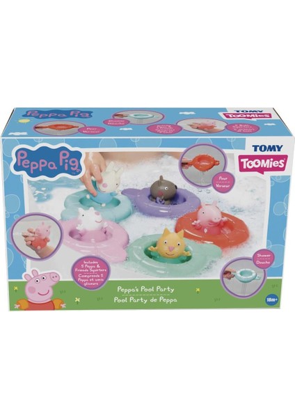 Tomy Toomies Peppa Pig Peppa'nın Havuz Partisi 73549