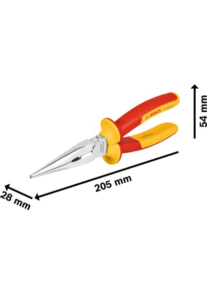 Pens Vde Straight 200MM - 1600A02NE3