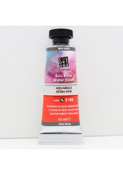 Artist Colors Profesyonel Sulu Boya 12 ml ''kadmiyum Açık Kırmızı''