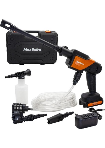 Maxekstra MX5050 Akülü Yıkama 20V 2,0 Ah Tek Akü