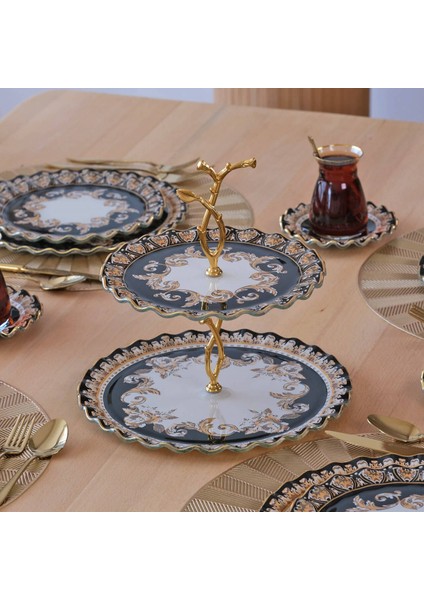 Ragusa Altın Yaldızlı Cam Kurabiyelik fırsatları