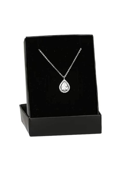 Işıklı Ahşap Kaideli Satürn Cam Küre 6cm Damla Kolye Hediyeli