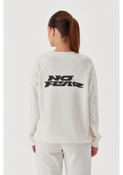 Kadın Sweatshirt Beyaz 72485 fiyatları
