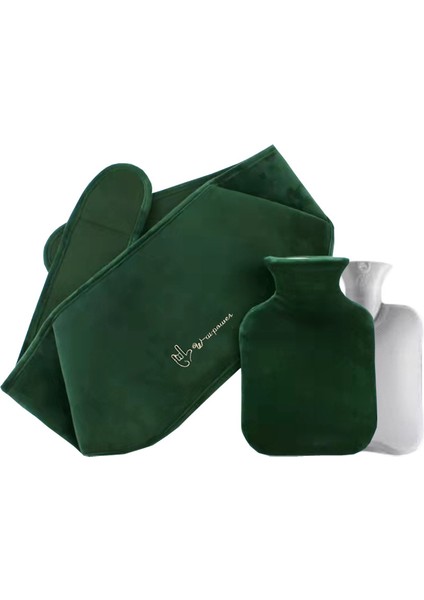 Üç Parçalı Su Isıtıcı Kemer Seti Sıcak Su Şişesi (Yurt Dışından)