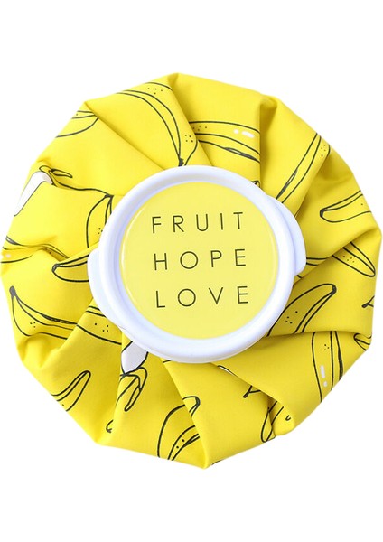 Katlanmış Sıcak ve Soğuk Kompres Polyester Kumaş Su Geçirmez Buz Küpleri Büyük Çaplı Sıcak Su Şişesi Çantası (Yurt Dışından)