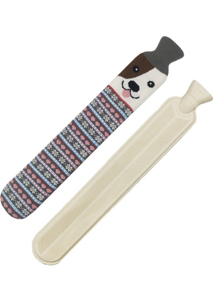 Peluş Kol Kauçuk Sıcak Su Şişesi Büyük El Isıtıcı Çanta 1l (Yurt Dışından)