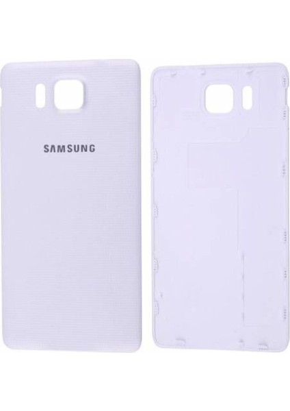 Samsung Galaxy Alpha SM-G850F Arka Batarya Pil Kapak Beyaz