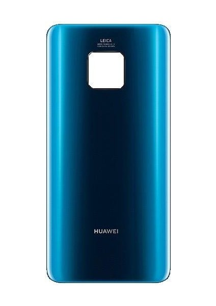Huawei Mate 20 Pro Arka Pil Batarya Kapağı Mavi