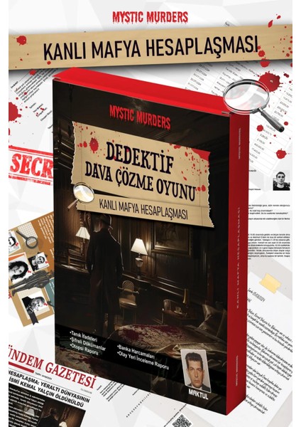 Dedektiflik Cinayet Çözme Oyunu - Kanlı Mafya Hesaplaşması