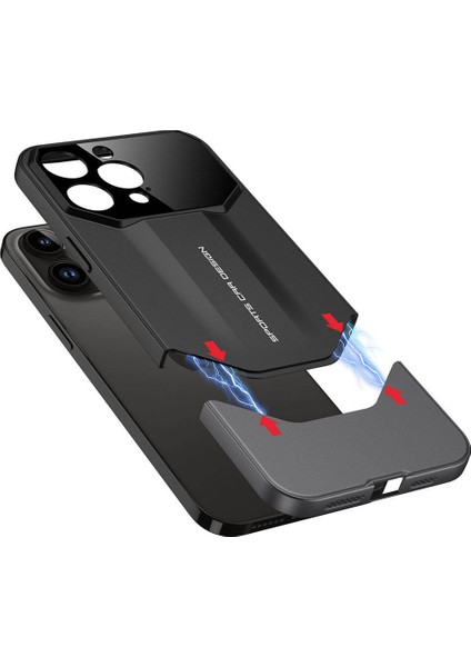 Apple iPhone 14 Pro Max Kılıf Çift Parçalı Şık Twister Premium Sert Kapak