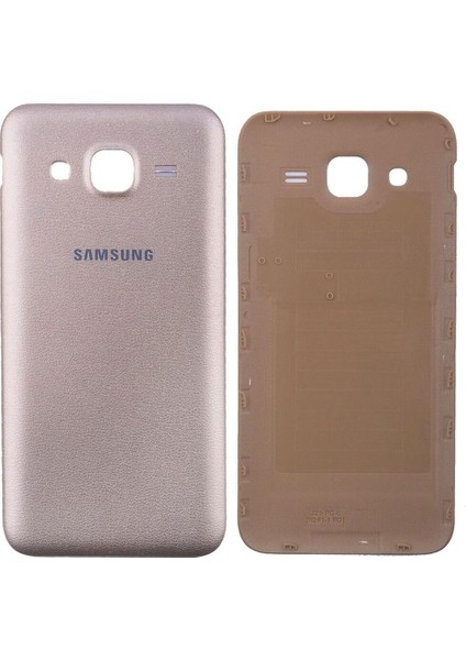 Samsung Galaxy J2 SM-J200 Arka Kapak Pil Kapağı - Gold