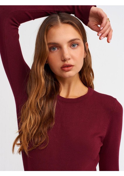 1267 Dilvin Kazak Bisiklet Yaka Kol Ortası Droplu fiyatları