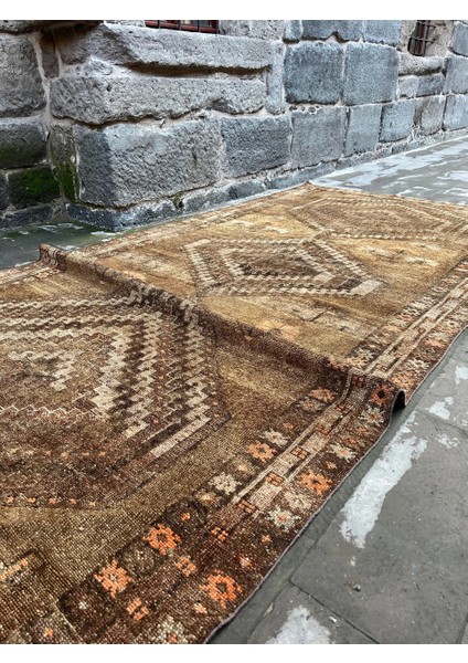 208X453 cm El Dokuma Yıkanabilir Kahverengi Rustik Desenli Halı Büyük Alanlar Için Harika Ev Dekoru indirimleri